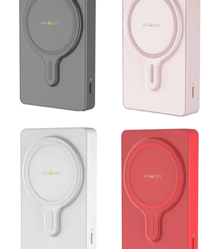 Mycharge Maglock Magnetic Powerbank Wireless Charging 6000Mah W/ Magsafe Iphones