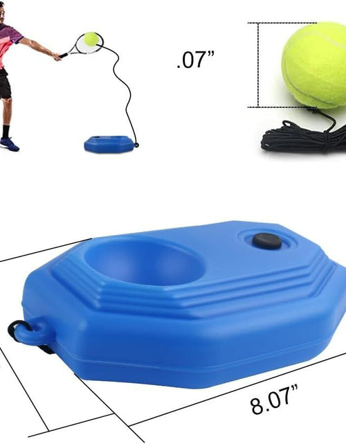 Load image into Gallery viewer, Tennis Trainer Rebound Ball Solo Tennis Training Equipment Self Tennis Pracitce
