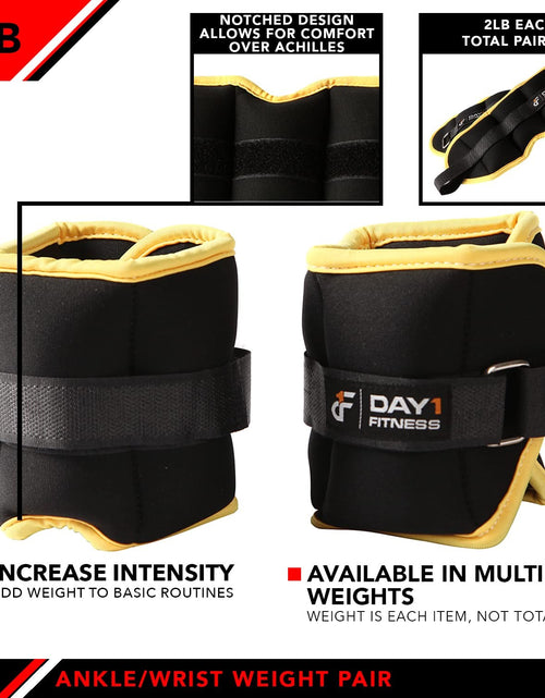 Load image into Gallery viewer, Adjustable Ankle Weights - Ankle Weight Pair 10 Weight and Bundle Options
