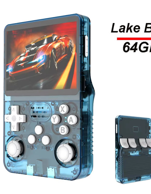 Load image into Gallery viewer, R36S Handheld Game Console 3.5 Inch IPS Screen 64G Linux Portable Video Games Player Open Source System Arcade Retro Games
