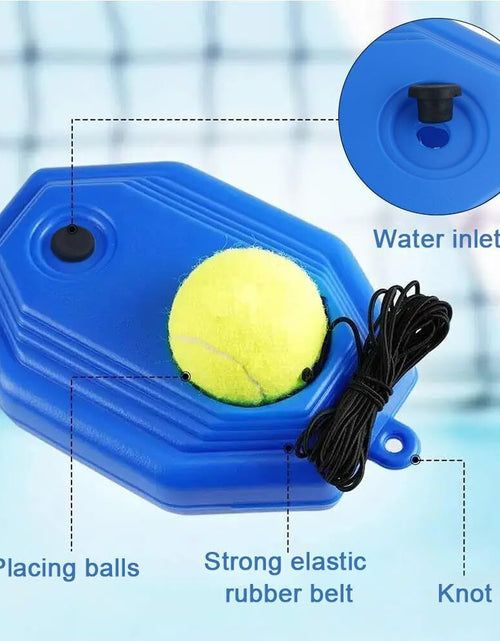 Load image into Gallery viewer, Tennis Trainer Rebound Ball Solo Tennis Training Equipment Self Tennis Pracitce
