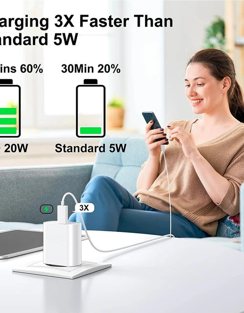 Load image into Gallery viewer, Wholesale 20W PD USB-C Fast Charger Adapter for Iphone 14/13/12/11/XR Pro Max
