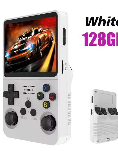 Load image into Gallery viewer, NEW R36S Retro Handheld Game Console Linux System 3.5 Inch IPS Screen Portable Pocket Video Player 64GB 128GB Games Kid Gift
