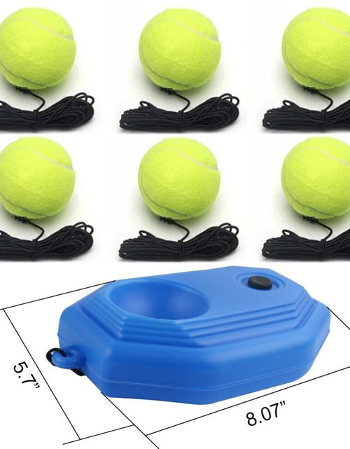 Load image into Gallery viewer, Tennis Trainer Rebound Ball Solo Tennis Training Equipment Self Tennis Pracitce
