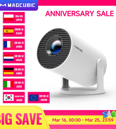 Projector HY300 Pro 8K Android 14 Dual Wifi6 290ANSI Allwinner H726 BT5.4 1080P 1280*720P Home Cinema Outdoor Projetor