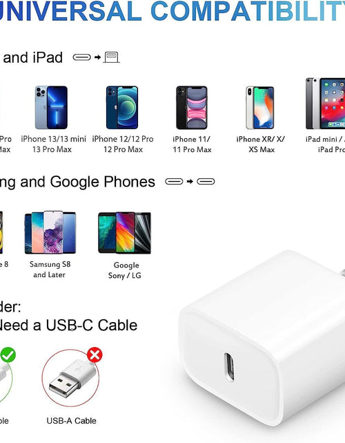 Load image into Gallery viewer, Wholesale 20W PD USB-C Fast Charger Adapter for Iphone 14/13/12/11/XR Pro Max
