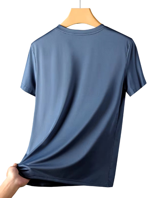 Load image into Gallery viewer, Men'S Running Quick Drying T-Shirts Breathable Hiking Fishing Tees Soft Elasticity Outdoor Sports Short Shirt Summer

