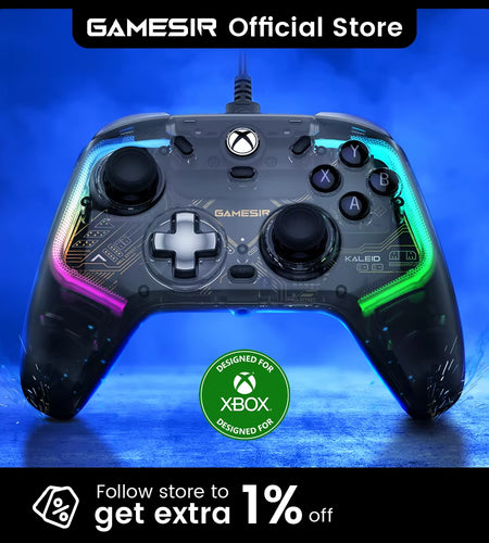 Gamesir Kaleid Xbox Controller  Effect Gamepad for Xbox Series X, Xbox Series S, Xbox One Game Console