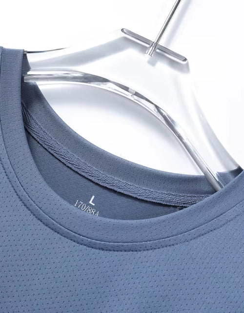 Load image into Gallery viewer, Men'S Running Quick Drying T-Shirts Breathable Hiking Fishing Tees Soft Elasticity Outdoor Sports Short Shirt Summer
