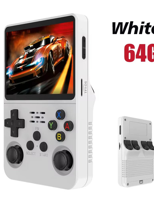 Load image into Gallery viewer, NEW R36S Retro Handheld Game Console Linux System 3.5 Inch IPS Screen Portable Pocket Video Player 64GB 128GB Games Kid Gift
