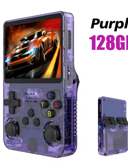 Load image into Gallery viewer, NEW R36S Retro Handheld Game Console Linux System 3.5 Inch IPS Screen Portable Pocket Video Player 64GB 128GB Games Kid Gift

