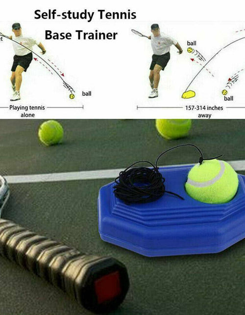 Load image into Gallery viewer, Tennis Trainer Rebound Ball Solo Tennis Training Equipment Self Tennis Pracitce

