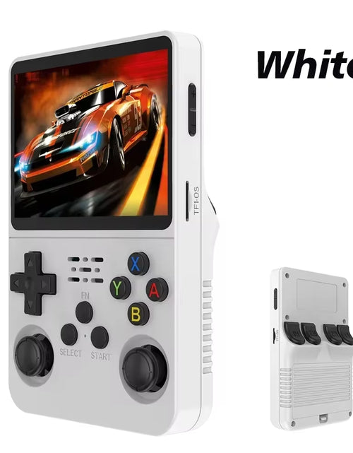 Load image into Gallery viewer, NEW R36S Retro Handheld Game Console Linux System 3.5 Inch IPS Screen Portable Pocket Video Player 64GB 128GB Games Kid Gift
